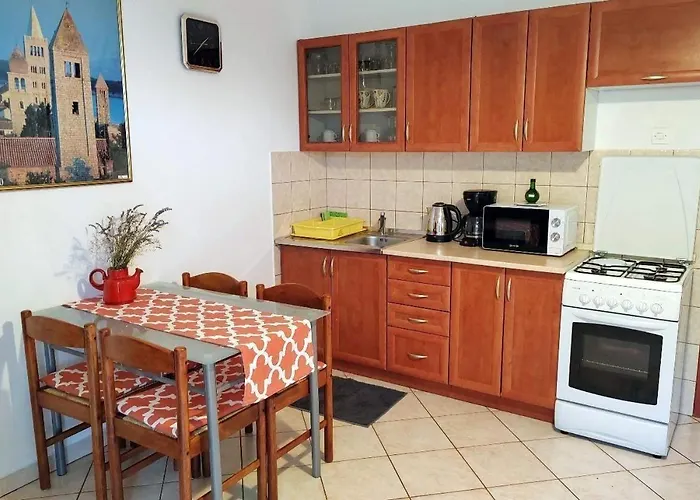 With Parking Space Barbat, Rab - 25028 Apartment *